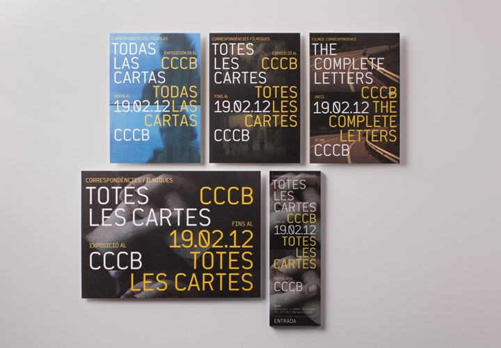 CCCB / Totes les cartes. Communication campain. 2011