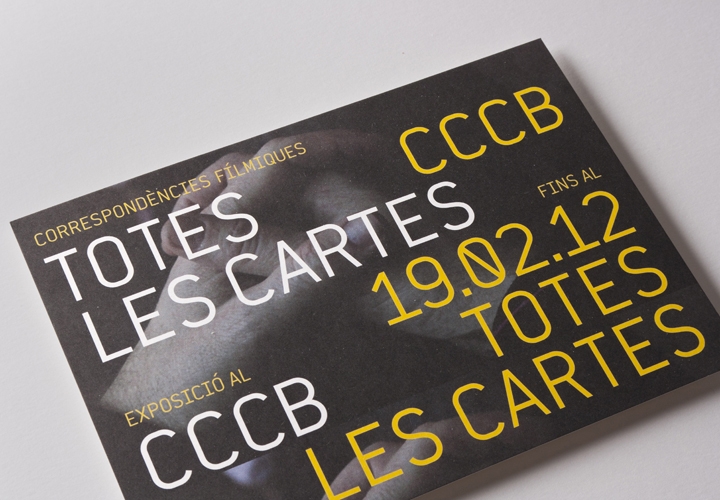 CCCB / Totes les cartes. Communication campain. 2011