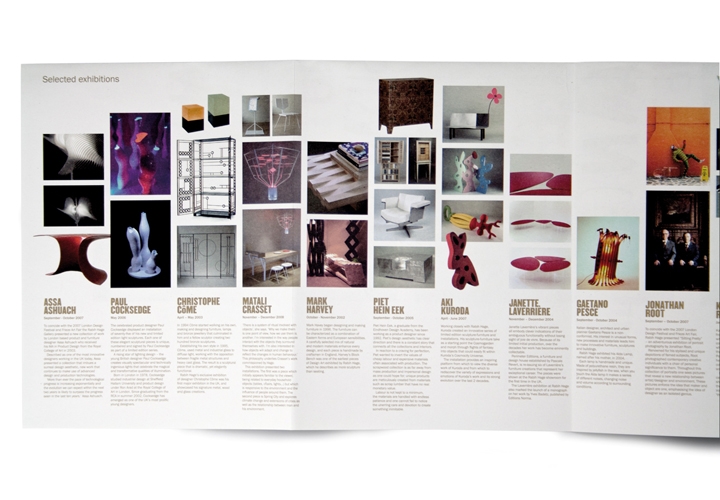 Rabih Hage Gallery / TEN exhibition poster & catalogue. 2011