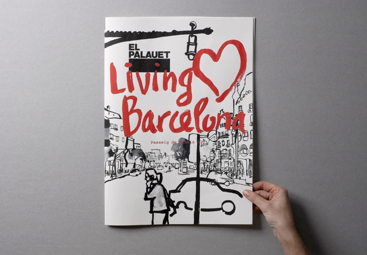 El Palauet Living Barcelona / Corporate brochure for luxury apartments. 2010