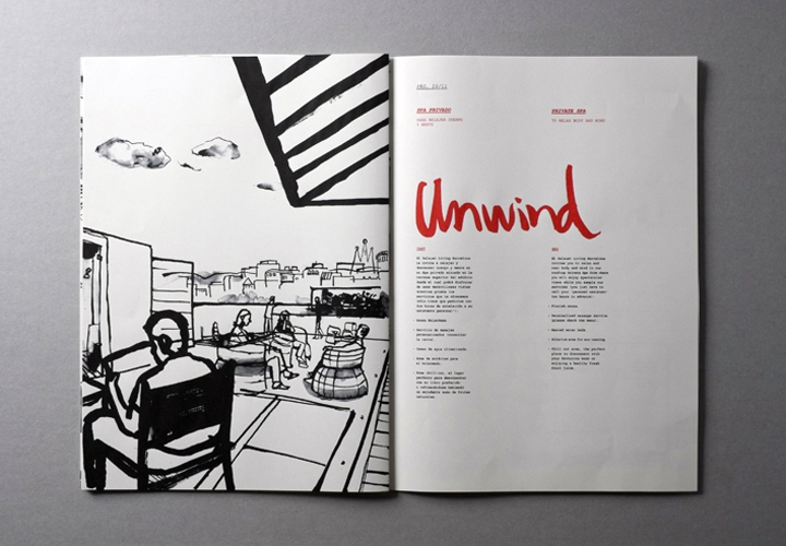 El Palauet Living Barcelona / Corporate brochure for luxury apartments. 2010