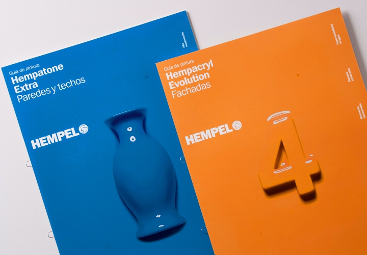 Hempel / Corporate Brochures for paint supplier. 2011