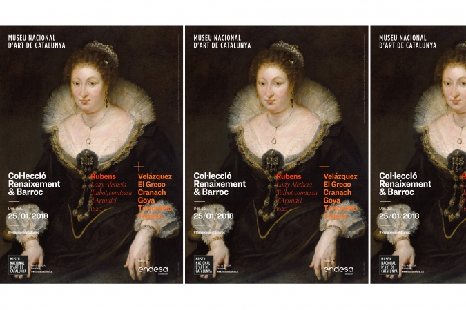 MNAC / Renaissance & Baroque Collection / Exhibition poster. 2018