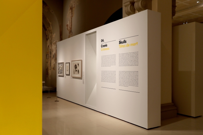 MNAC / Picasso Romànic / Exhibition graphics / Museography: Garcés Deseta Bonet / Photo: Pablo Rausell. 2016–17