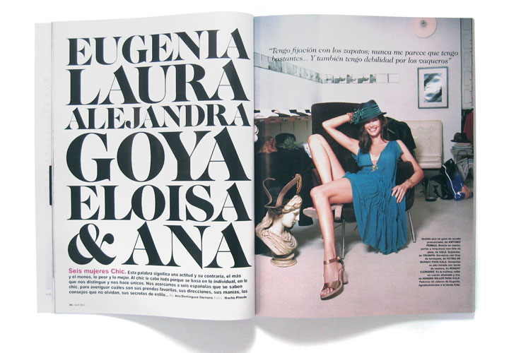 Chic Magazine / Monthly women magazine. 2004