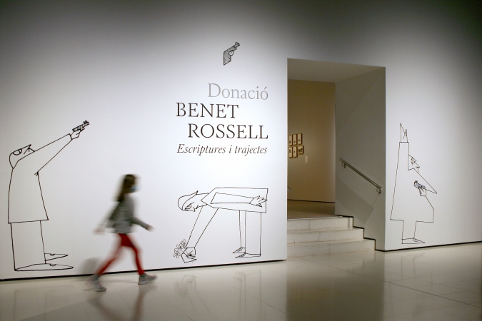 MNAC / Benet Rossell - Exhibition Graphics. 2022