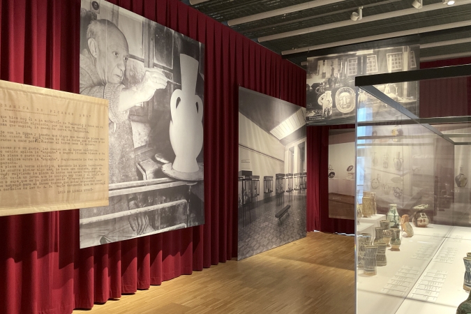 Museu del Disseny / La voluntat de Picasso - Exhibition Graphics / Museography: Andrea Manenti / 2023