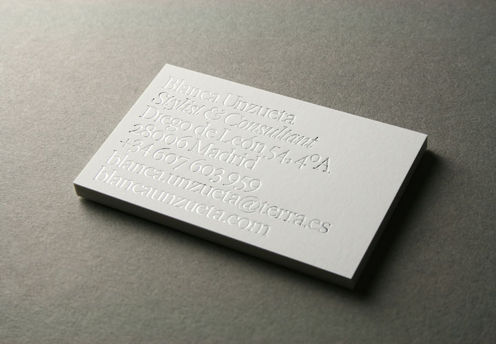 Blanca Unzueta / Fashion stylist & consultant. 2010