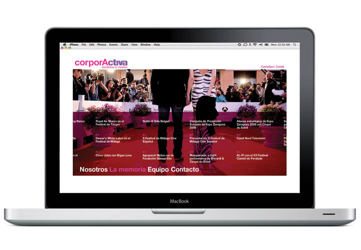 corporactiva.com / Communication and events. 2008