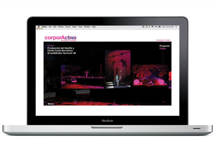corporactiva.com / Communication and events. 2008