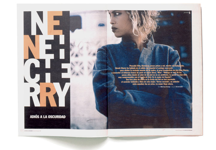 Tentaciones / Supplement for Spanish newspaper El País. Creative Director Fernando Gutiérrez. 1996