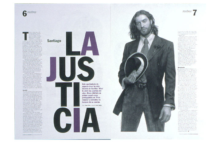 Tentaciones / Supplement for Spanish newspaper El País. Creative Director Fernando Gutiérrez. 1996