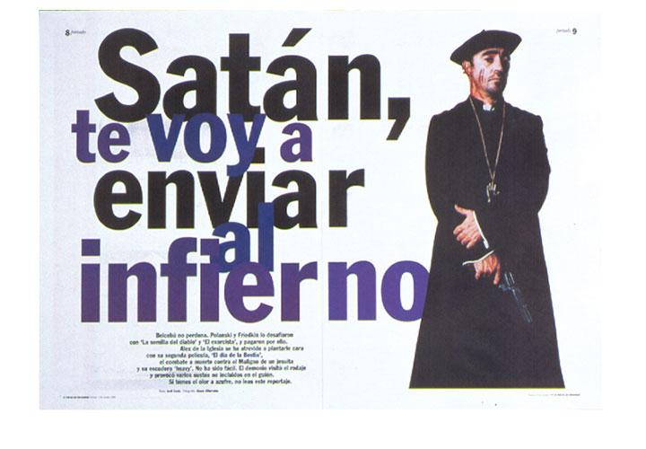 Tentaciones / Supplement for Spanish newspaper El País. Creative Director Fernando Gutiérrez. 1996