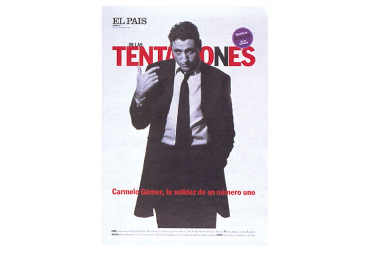 Tentaciones / Supplement for Spanish newspaper El País. Creative Director Fernando Gutiérrez. 1996